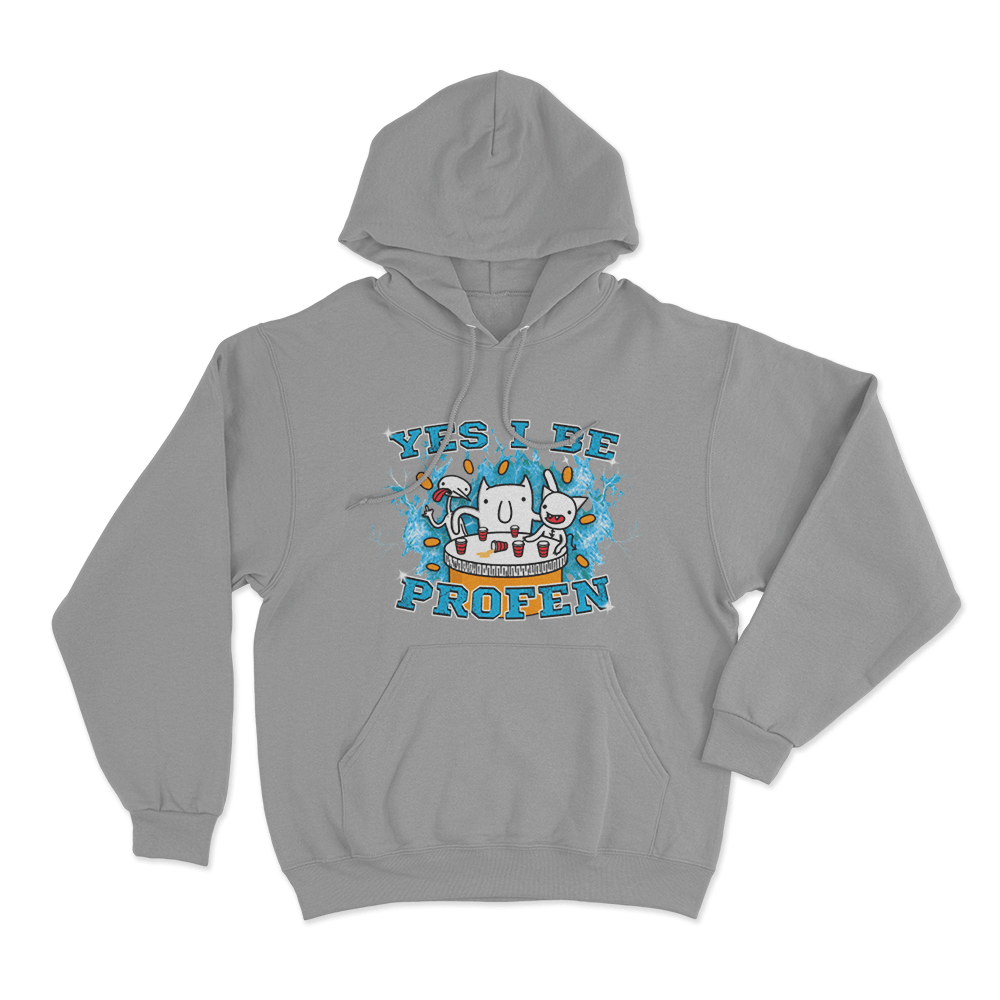 Yes I Be Profen Unisex Hoodie Grey Yes I Be Profen Unisex Hoodie Grey