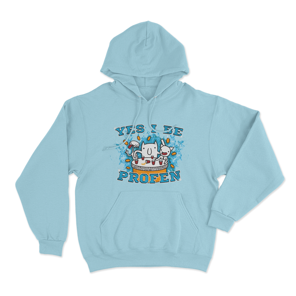 Yes I Be Profen Unisex Hoodie Sky Blue Yes I Be Profen Unisex Hoodie Sky Blue