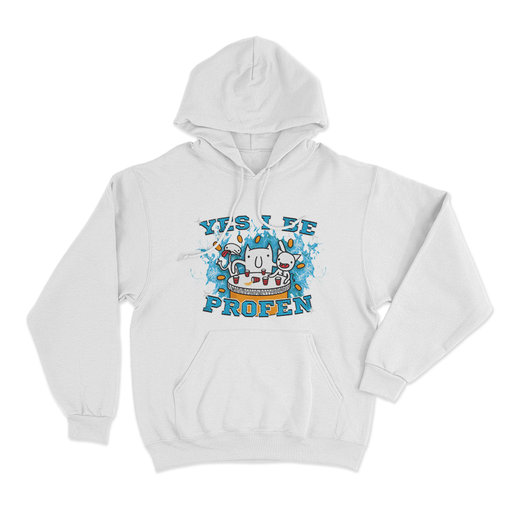 Yes I Be Profen Unisex Hoodie White Yes I Be Profen Unisex Hoodie White